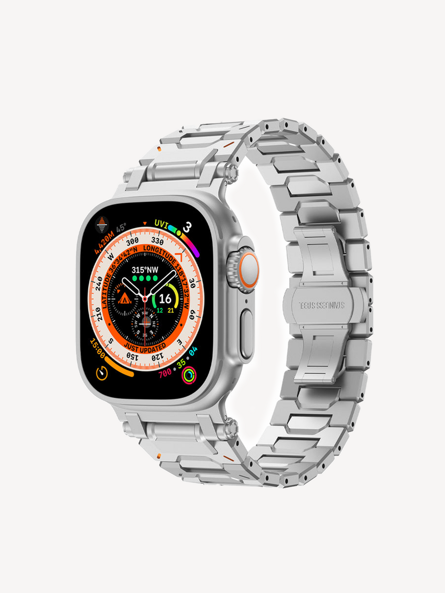 Apple Watch Strap | Luxury Explorer - Silver