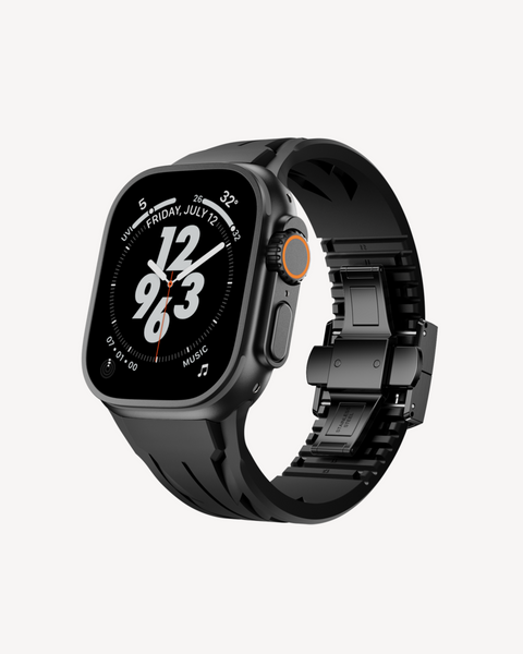 Apple Watch Strap | Sport KM - Black & Black