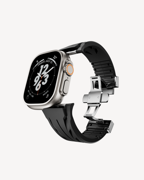 Apple Watch Strap | Sport KM - Black & Black