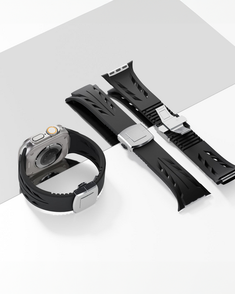 Apple Watch Strap | Sport KM - Black & Black