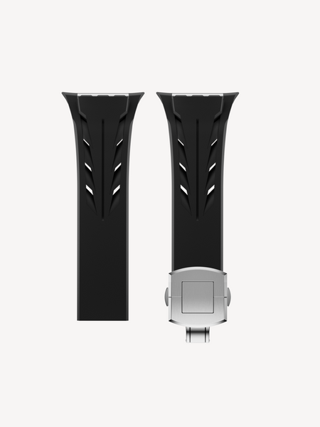 Apple Watch Strap | Sport KM - Orange & Silver