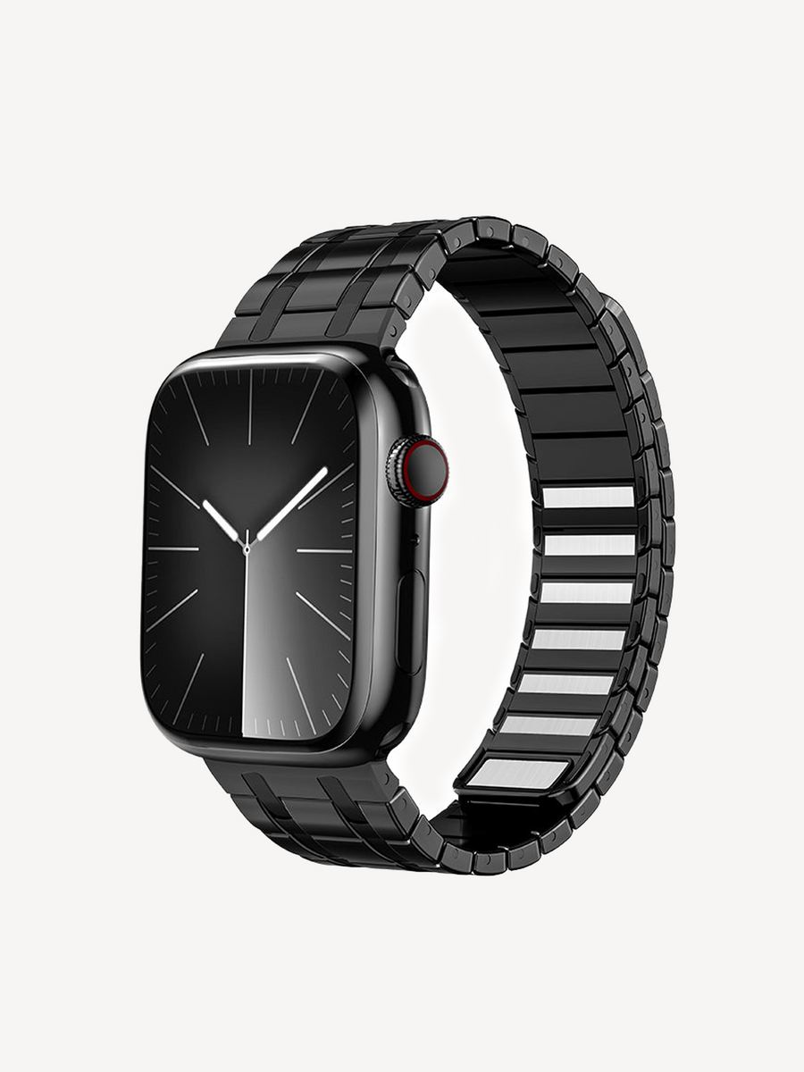 Apple Watch Strap | Luxury Steel Magnetic - Black