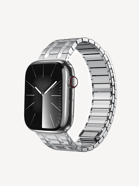 Apple Watch Armband | Luxus Stahl Magnetisch - Silber