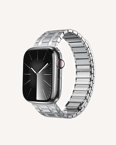 Apple Watch Strap | Luxury Steel Magnetic - Silver