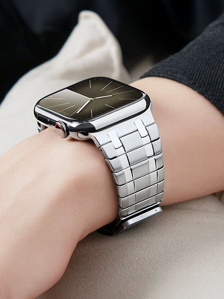 Apple Watch Armband | Luxus Stahl Magnetisch - Silber