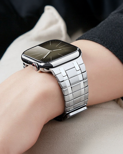 Apple Watch Strap | Luxury Steel Magnetic - Silver