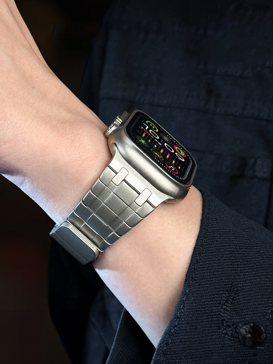 Apple Watch Armband | Luxus Stahl Magnetisch - Silber